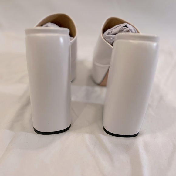 Dsevht White Platform Heel - Picture 6 of 16